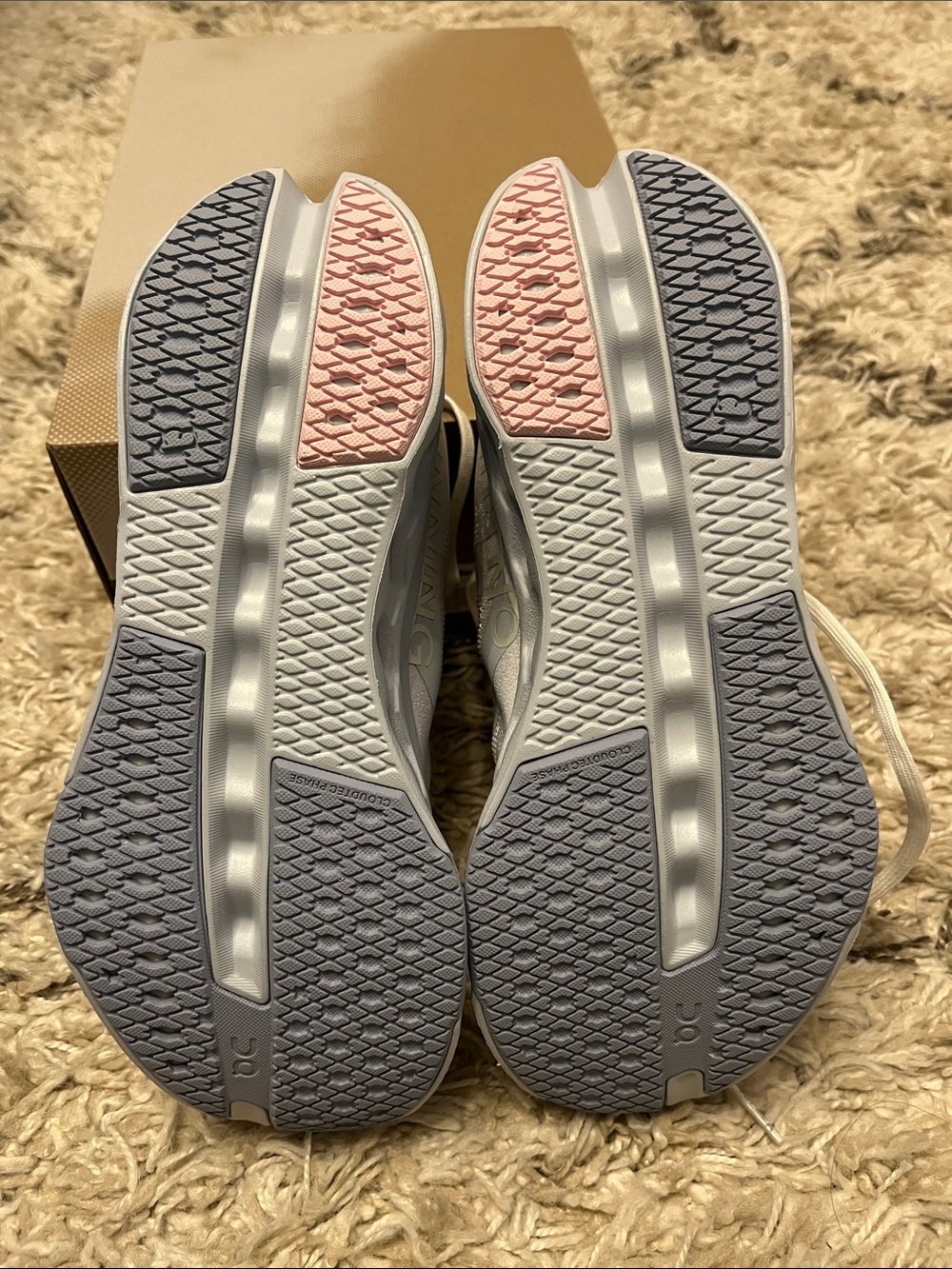 ON running. Cloudsurfer Next. Womens US size 7. Peony. Heather. New in box. - Picture 6 of 7